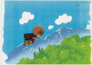 セル画「それいけアンパンマン」より Animation cel from GO ANPANMAN